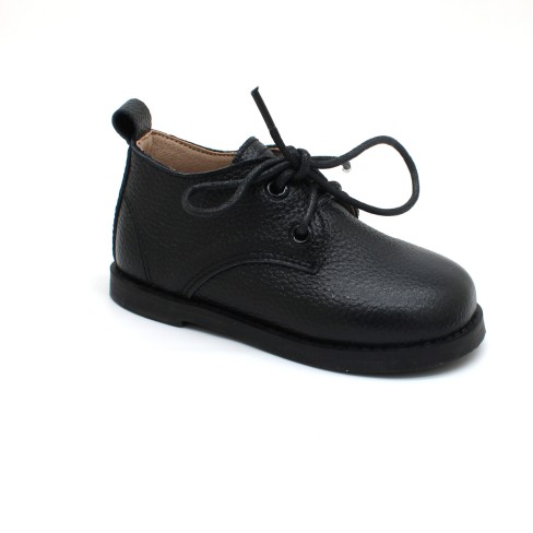 2023   genuine leather school shoes black boys