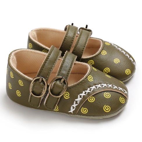 2023 cheap soft sole girls pre walker baby shoes