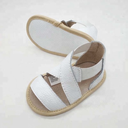  fashion leather summer barefoot sandals for babies 