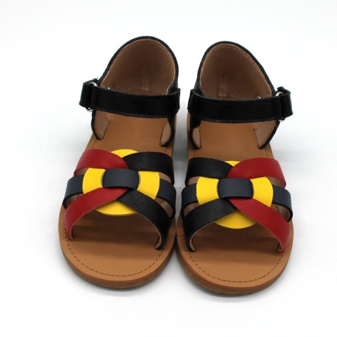 2023 ized rainbow genuine leather girls children fancy sandals 2023 ized rainbow genuine leather girls children fancy sandals