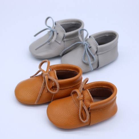 2023 soft sole grey leather toddler boys fashion shoes
