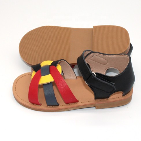 2023 ized rainbow genuine leather girls children fancy sandals 2023 ized rainbow genuine leather girls children fancy sandals