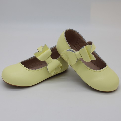 2023 bow leather shoes for kids girl 1 to 5 years old for boutique
