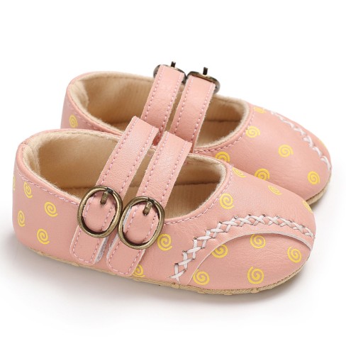 2023 cheap soft sole girls pre walker baby shoes