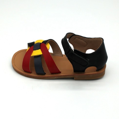 2023 ized rainbow genuine leather girls children fancy sandals 2023 ized rainbow genuine leather girls children fancy sandals