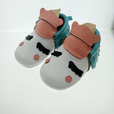 2023  fashion ized leather baby girl shoes design
