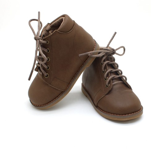  oil waxed leather oxford kids boy shoes 2023