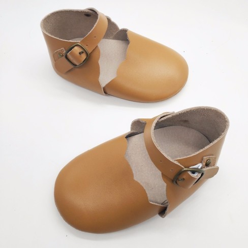 2023  smooth italian leather baby shoes moccasins for girls