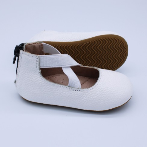 2023  leopard print leather ballet flats for kids girls