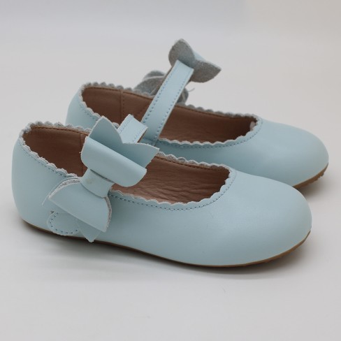2023 bow leather shoes for kids girl 1 to 5 years old for boutique