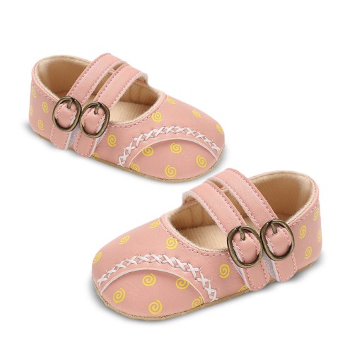 2023 cheap soft sole girls pre walker baby shoes