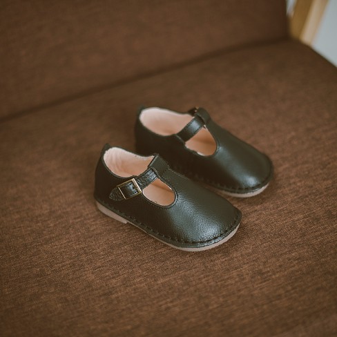 2023 hardsole fashion girls t bar baby mary jane shoes
