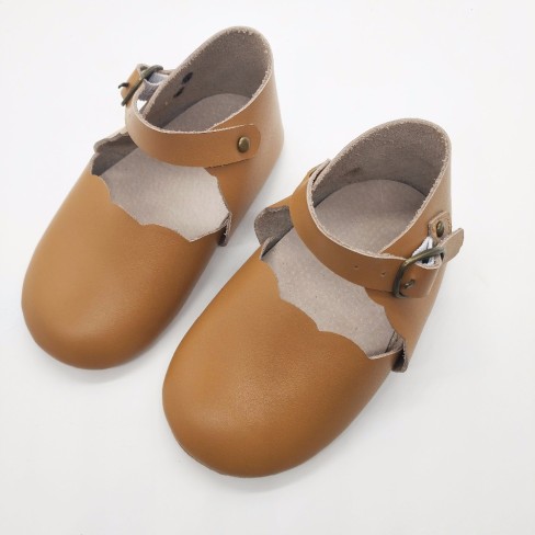 2023  smooth italian leather baby shoes moccasins for girls