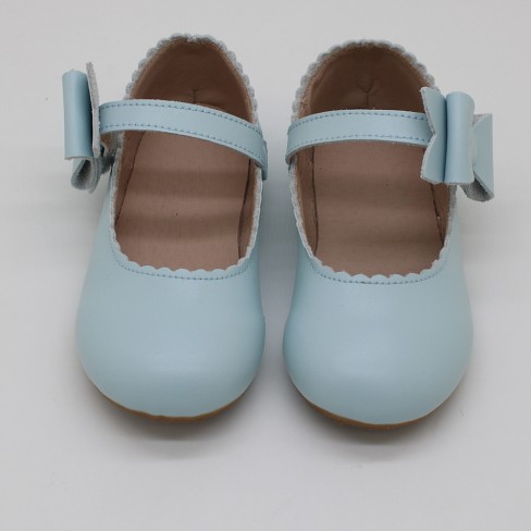 2023 bow leather shoes for kids girl 1 to 5 years old for boutique