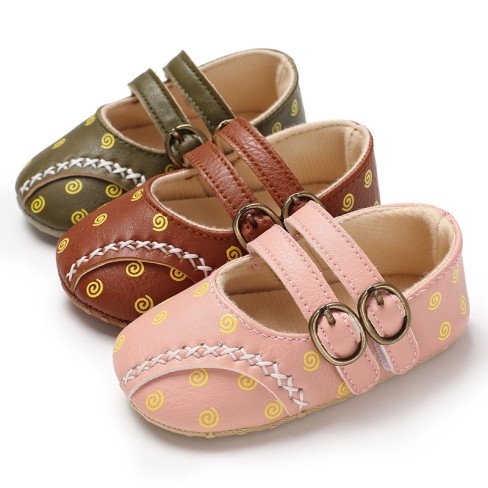 2023 cheap soft sole girls pre walker baby shoes